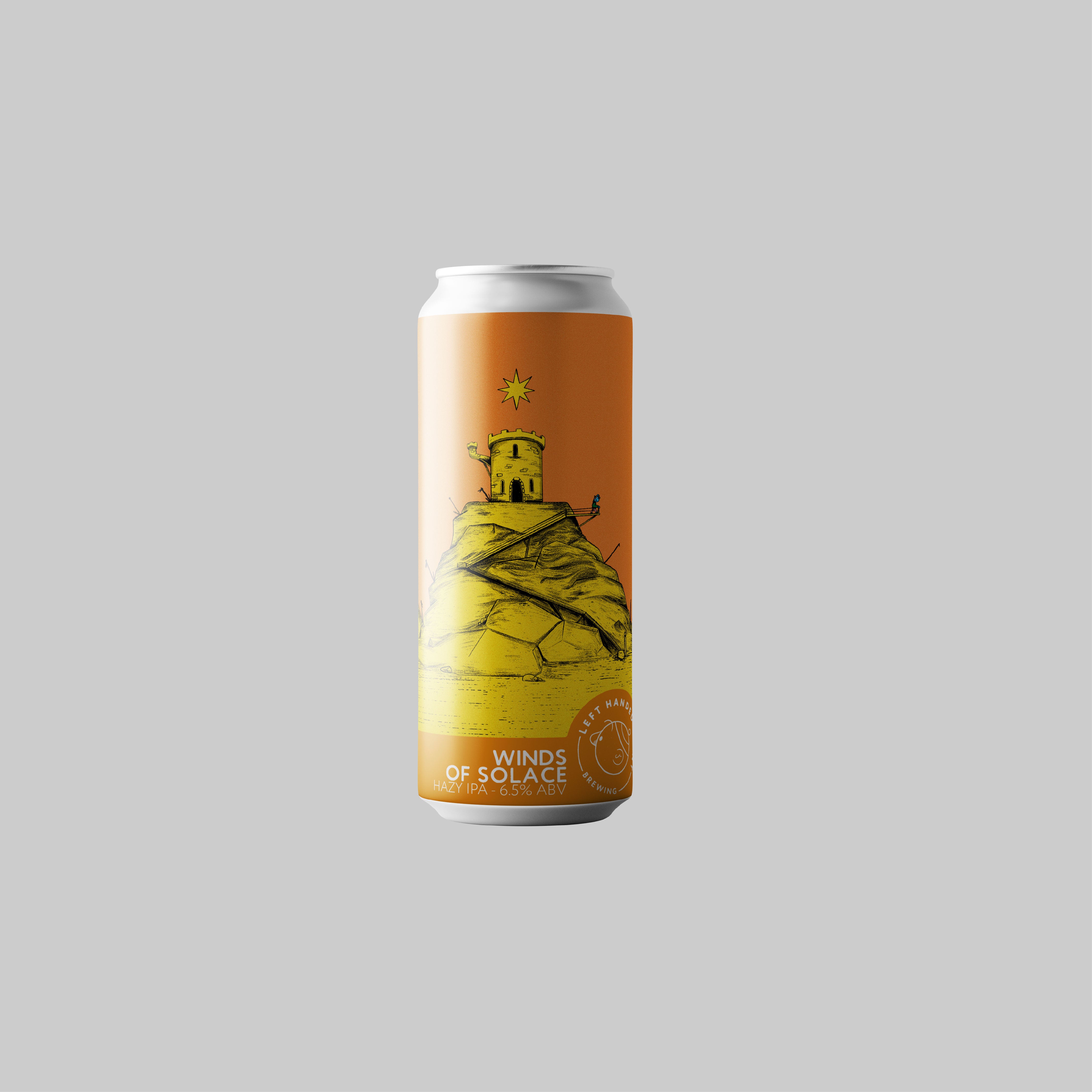 Left Handed Giant Winds Of Solace Hazy IPA Can 440ml 6.5% | Time2Drink